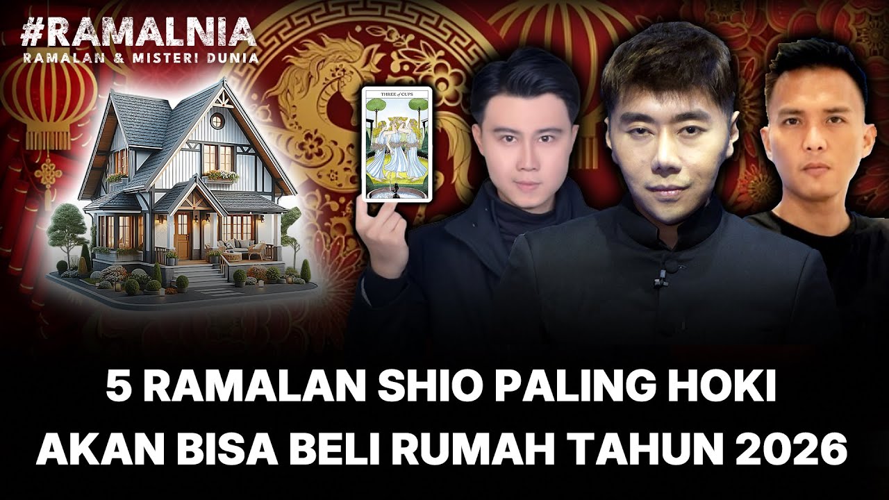 5 RAMALAN SHIO YANG AKAN BELI RUMAH TAHUN KUDA API 2026 !! #RAMALNIA