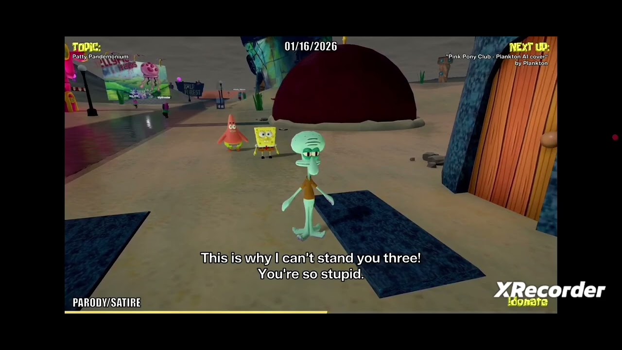 Patty Pandemonium | AI Sponge Rehydrated Clip