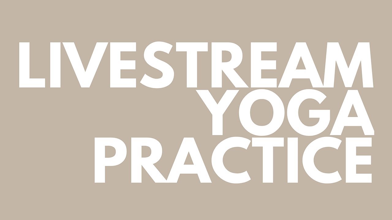 Lunchtime Livestream Chair Yoga