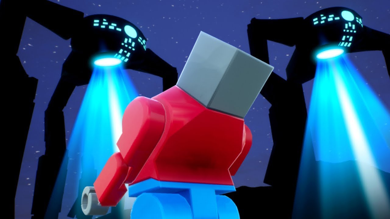 ПРИШЕЛЬЦЫ ЗАХВАТЫВАЮТ LEGO CITY! | Забавный игровой процесс Brick Rigs