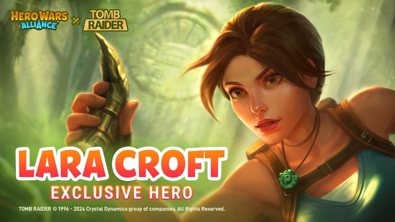 LARA CROFT &ndash; New Exclusive Hero! | Hero Wars: Alliance