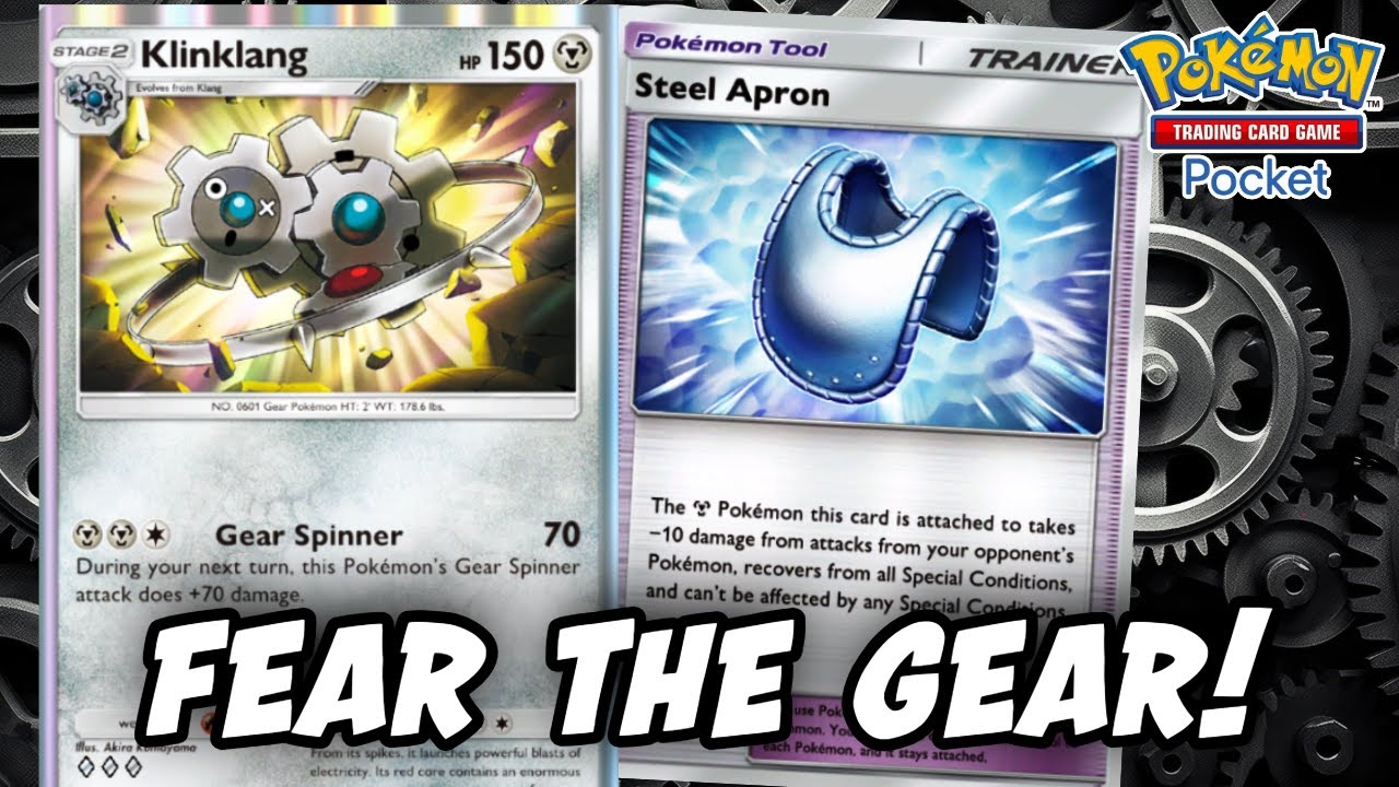 ⚙️ Klinklang Crush! ⚙️feat. Steel Apron / Skarmory. [Pokémon TCG Pocket]