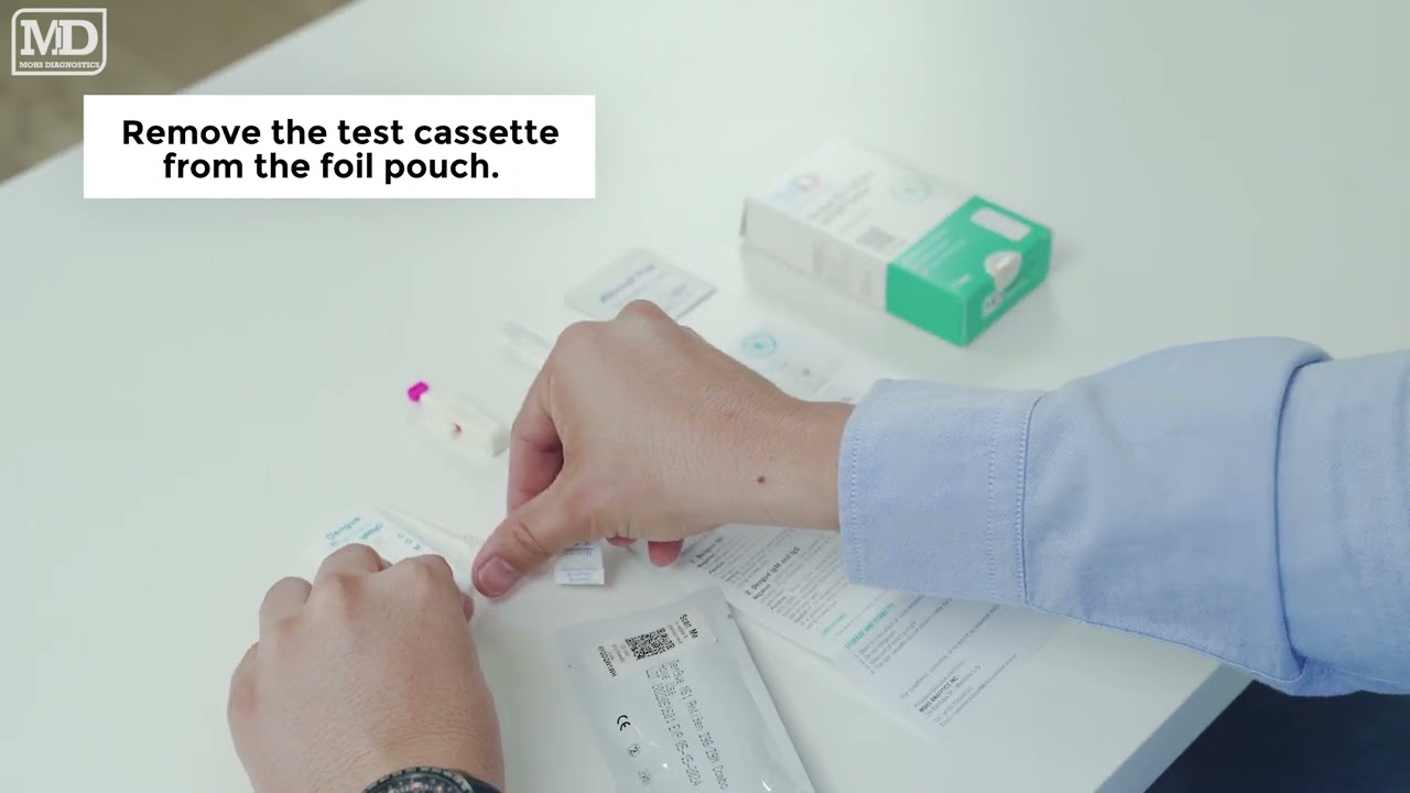 MOHS Diagnostics Dengue Self-Test Instruction Video