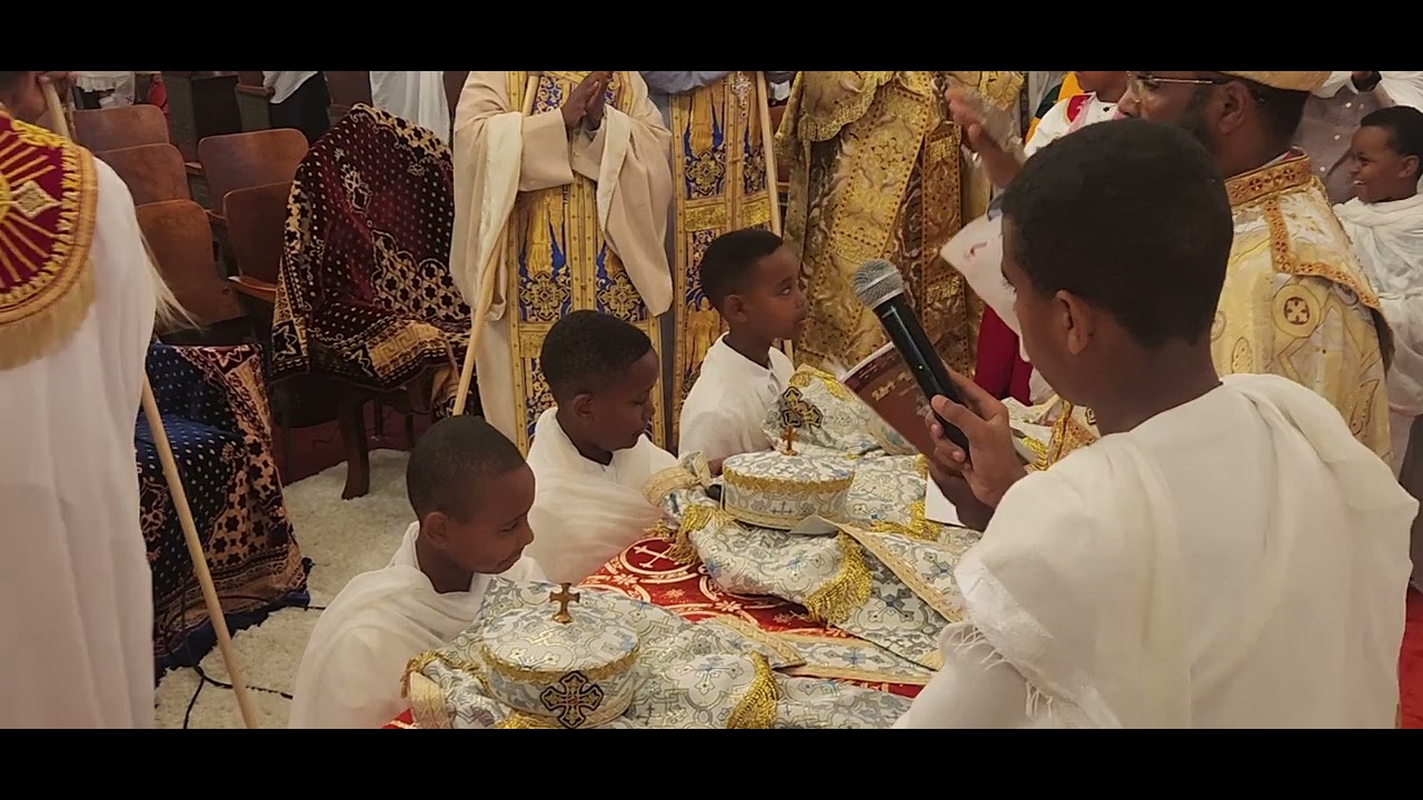 ሲመተ ድቁና ለወ/ዬሐንስ ለሀ/ ማርያምና እና ለብርሃነ መስቀል በደብረ ሰላም እየሱስ Oakland CA September 30, 2023