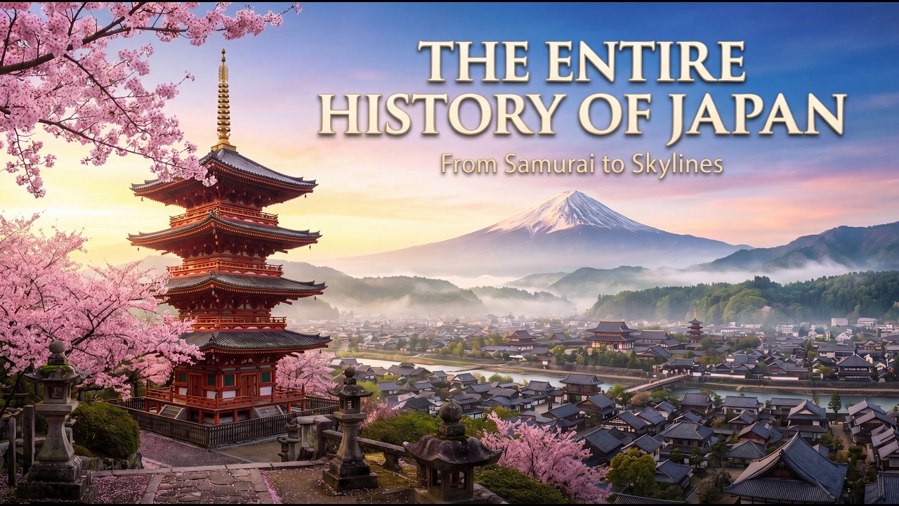 Япония: Полная история | Самураи, сёгуны и становление империи. (Реконструкция с помощью ИИ)