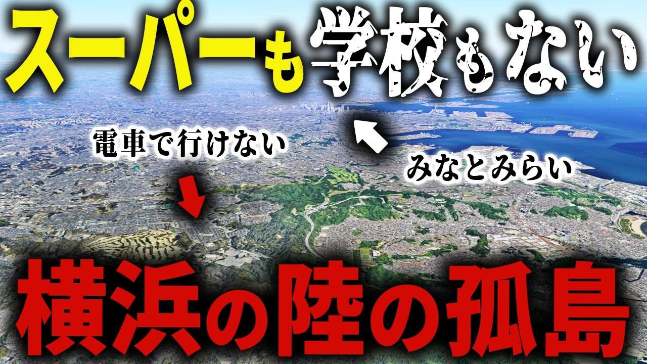 【スーパーも学校も消滅】バブル期の人気タウンが開発企業に見捨てられた結果… 都会の限界集落と言われる横浜の住宅街に日本の現実がありました【ゆっくり解説】