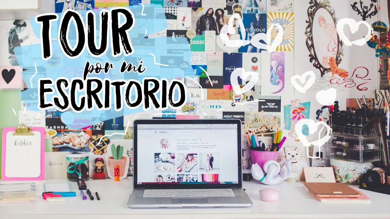 TOUR por mi ESCRITORIO -Mi Oficina ♥ | Dolce Placard