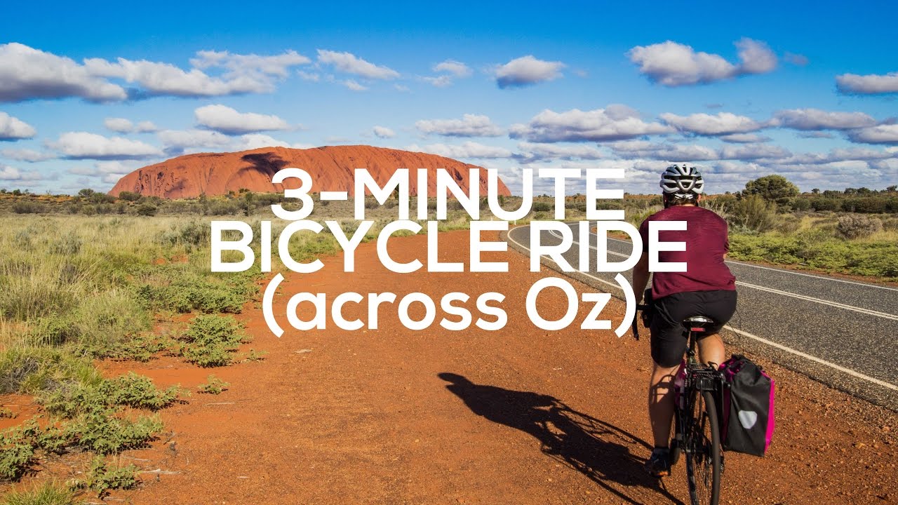 Crossing Australia in Three Minutes