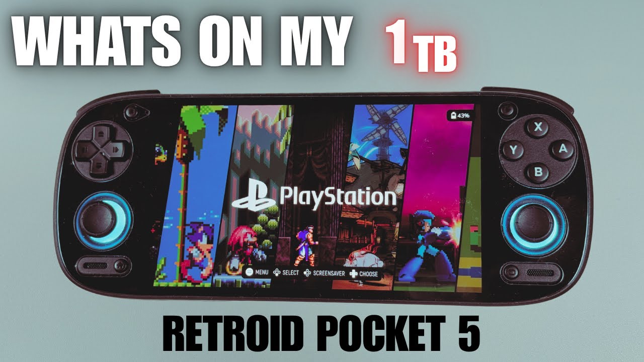 What's On My 1 TB RETROID POCKET 5