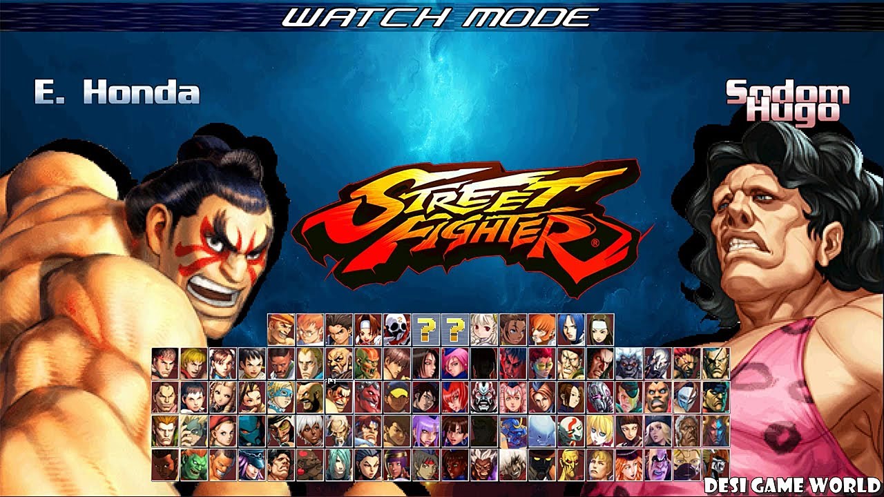 Street Fighter Compilation Ultra Plus  M.U.G.E.N 2022