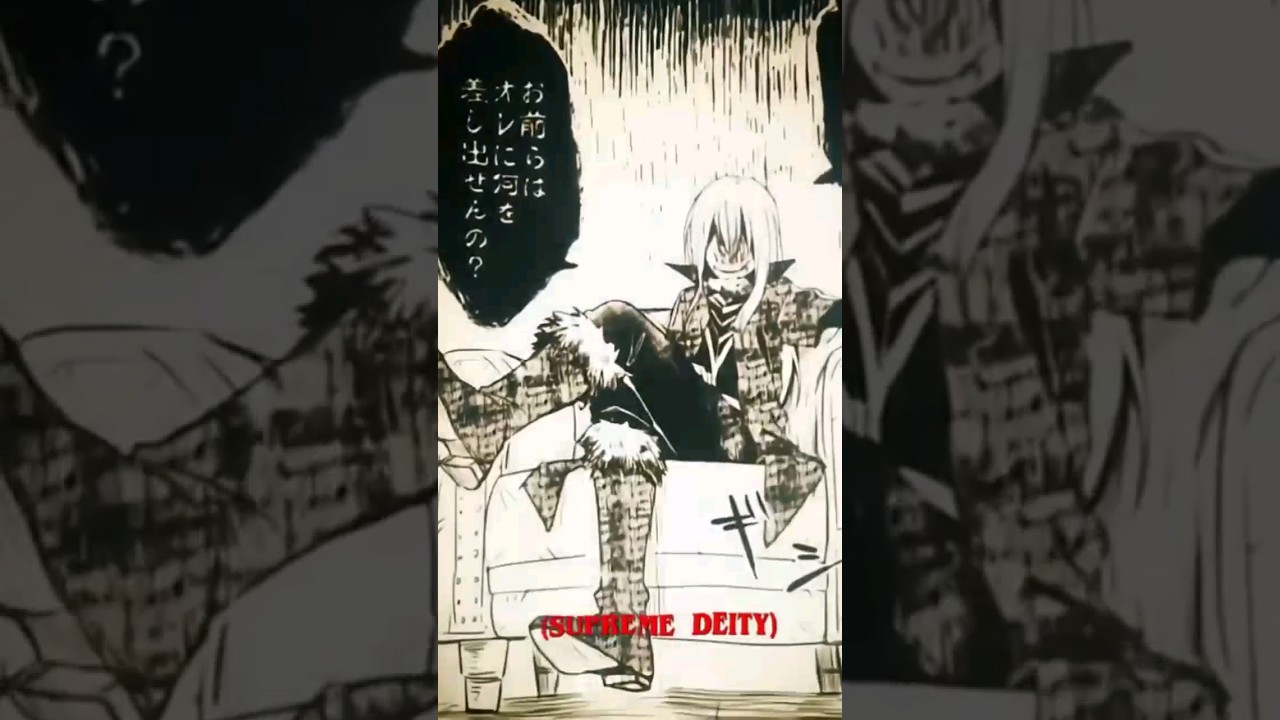 THE SUPREME DEITY AND THE CHAOS CREATOR OF TENSURA 