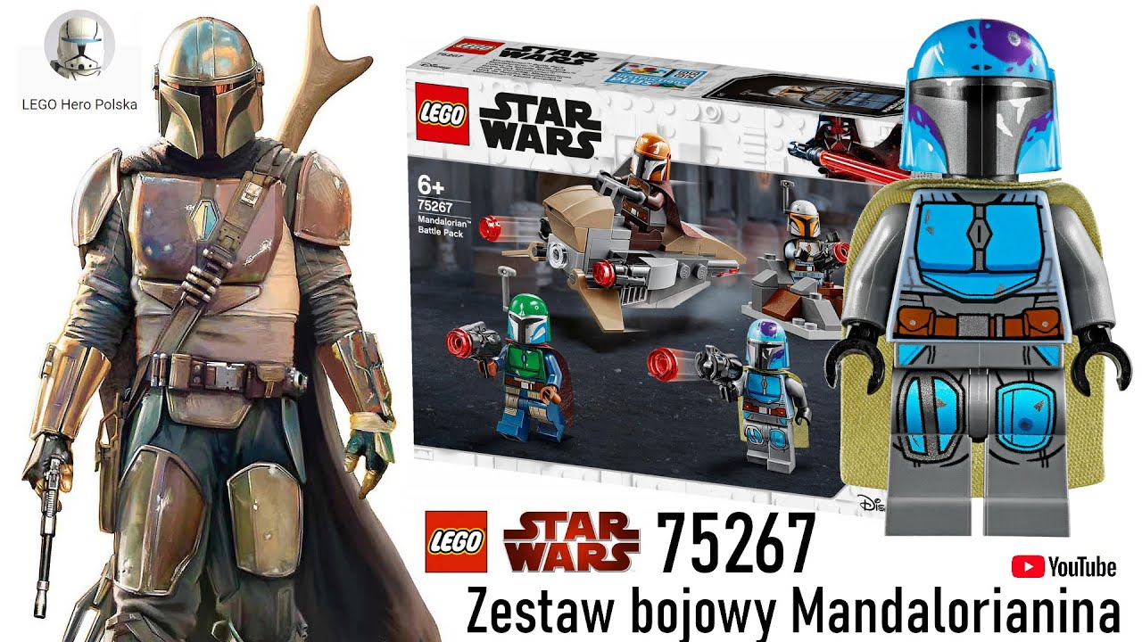 LEGO 75267 STAR WARS ZESTAW BOJOWY MANDALORIANINA - RECENZJA - LHP