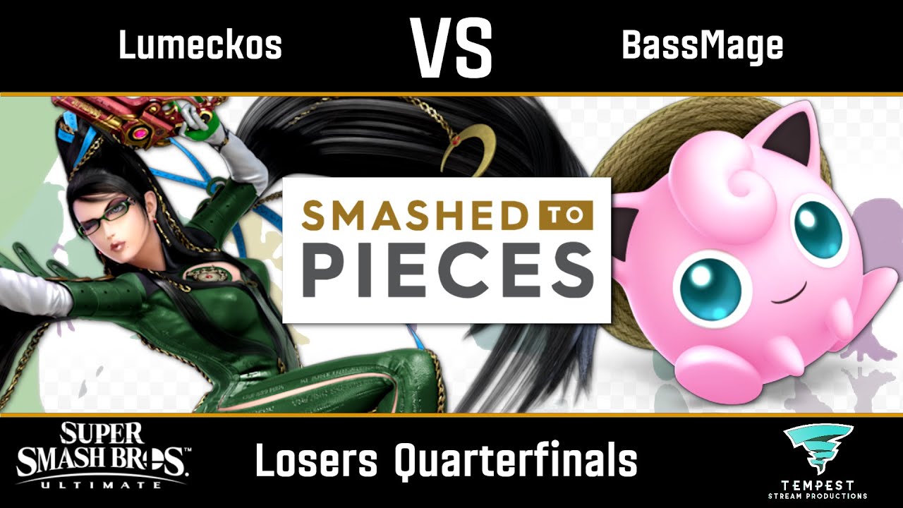 Lumeckos (Bayonetta) vs BassMage (Jigglypuff) - Ultimate Losers Quarters - Smashed to Pieces Finale