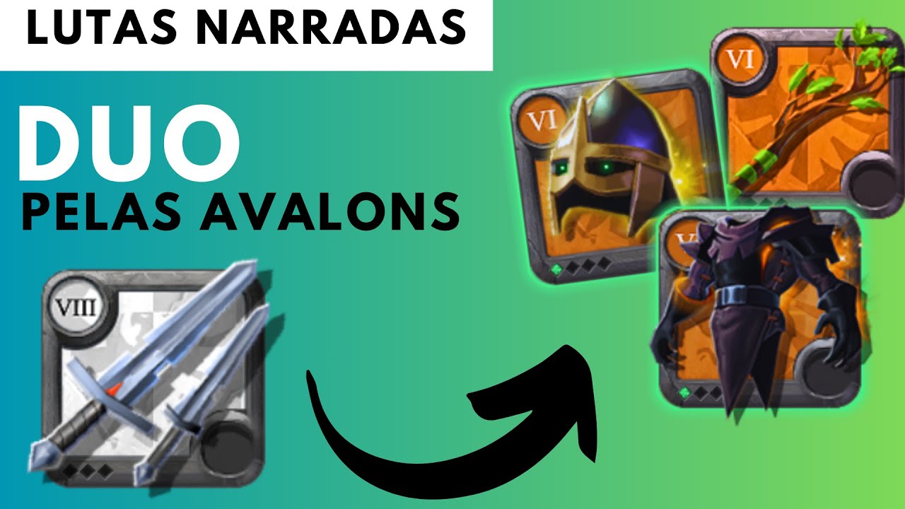 Duo estradas avalonianas build barata pra jogar // Albion online // #pvpplayer