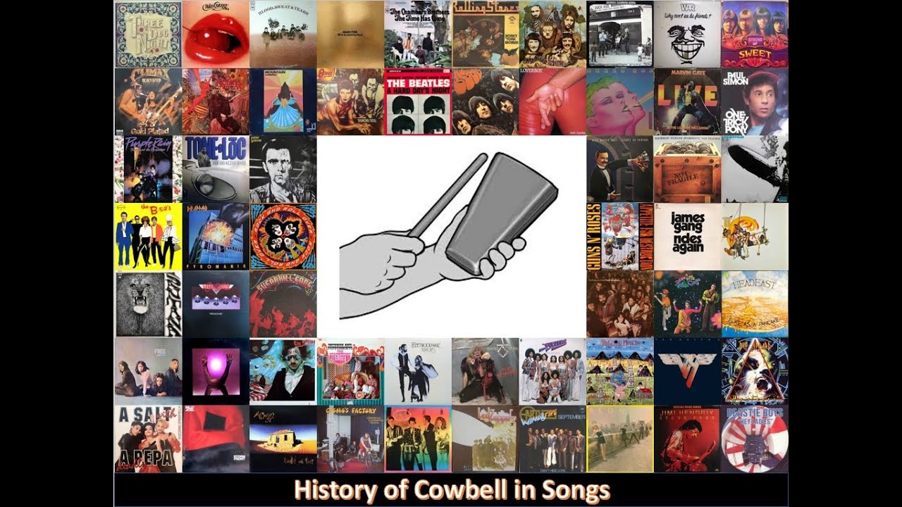 History of Cowbell in Songs