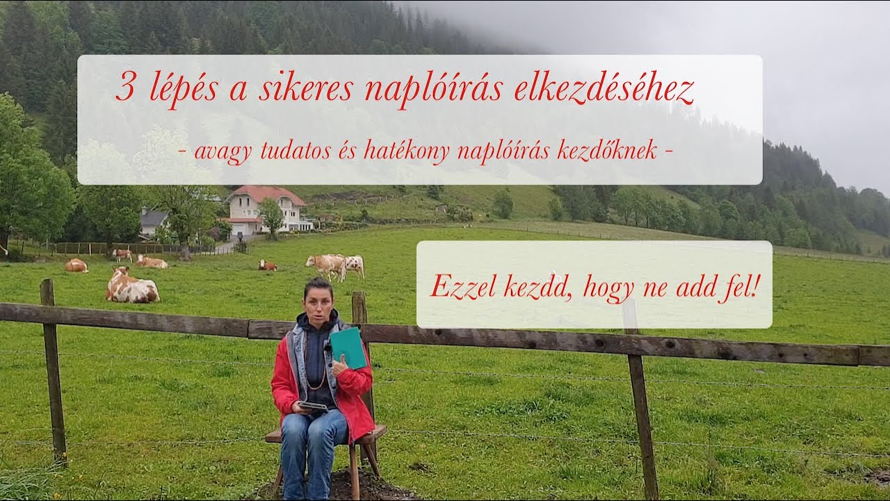 Ezért bukik meg a naplóírás - avagy tudatos naplóírás kezdőknek - KérdezzKedd 7.