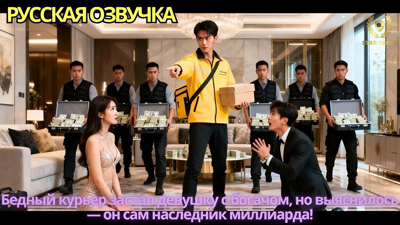 Бедный курьер застал девушку с богачом, но выяснилось — он сам наследник миллиарда!