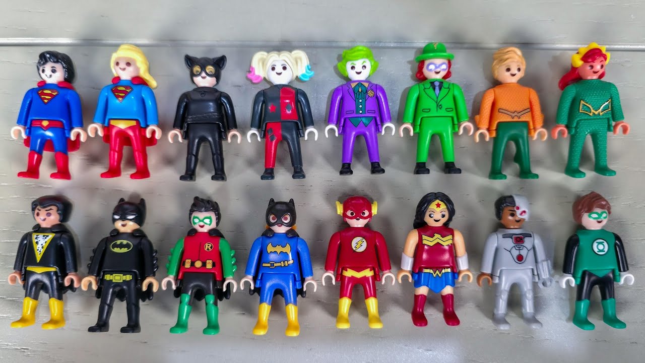 KINDER ΕΚΠΛΗΞΗ DC PLAYMOBIL | Αφού μου τα ζητήσατε, ορίστε!