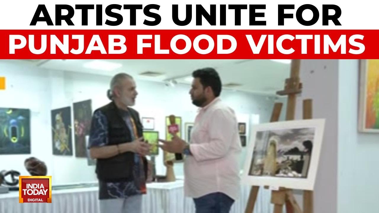 Art for Punjab: 170 Artists Unite in Exhibition for Flood Relief