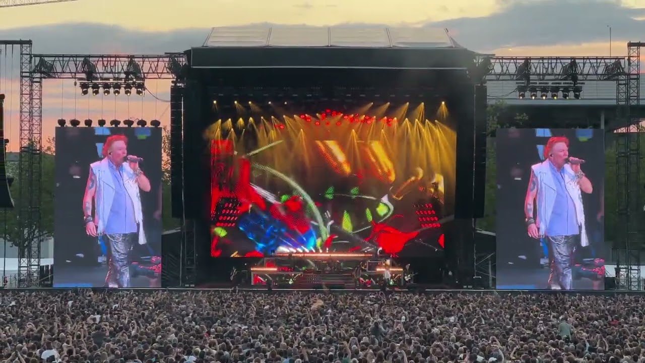 Guns n’ Roses Sweet child of mine Bern 2023