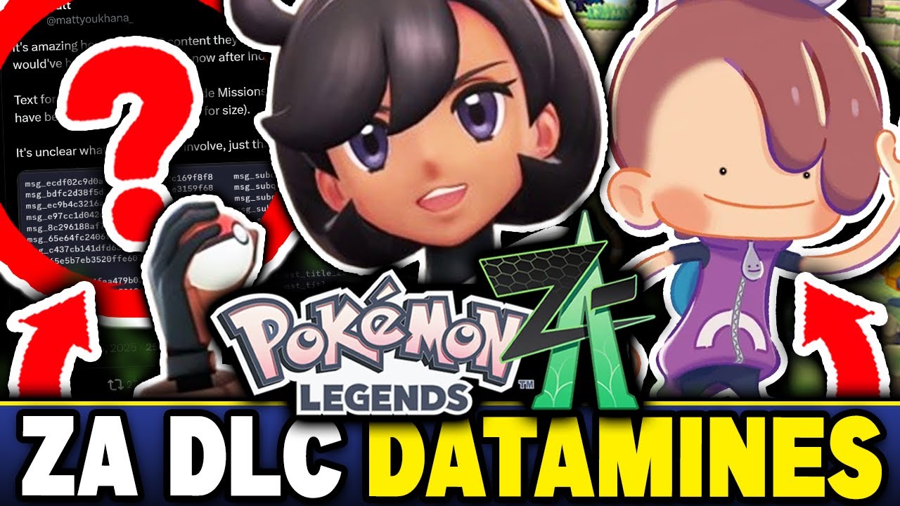 НОВОСТИ ПОКЕМОН! НОВЫЕ УТЕЧКИ ДАННЫХ ИЗ DLC LEGENDS ZA! НОВЫЕ ПРИЁМЫ И ПОБОЧНЫЕ МИССИИ! НОВЫЕ ОБН...