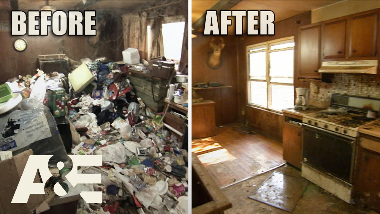 Hoarders: House Needs To Be Sprayed Down Just To Throw Things Away | A&E