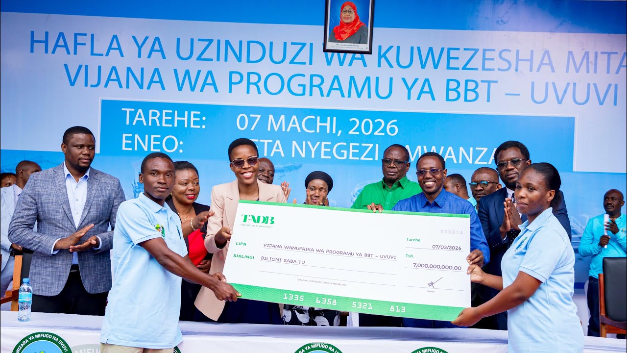 SERIKALI YAKABIDHI BILIONI 7 KWA VIJANA 308 MRADI WA BBT UVUVI.