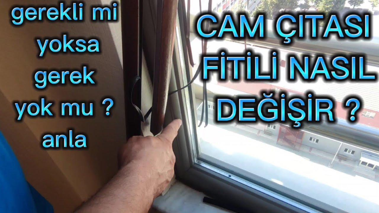 CAM ÇITASININ CONTASI NASIL DEĞİŞİR ?