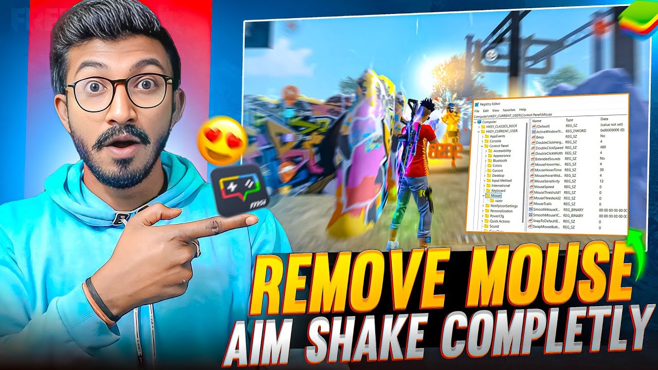 🔥 REMOVE MOUSE AIM SHAKE COMPLETLY &mdash; Free Fire Headshot Setting 2025 🎯