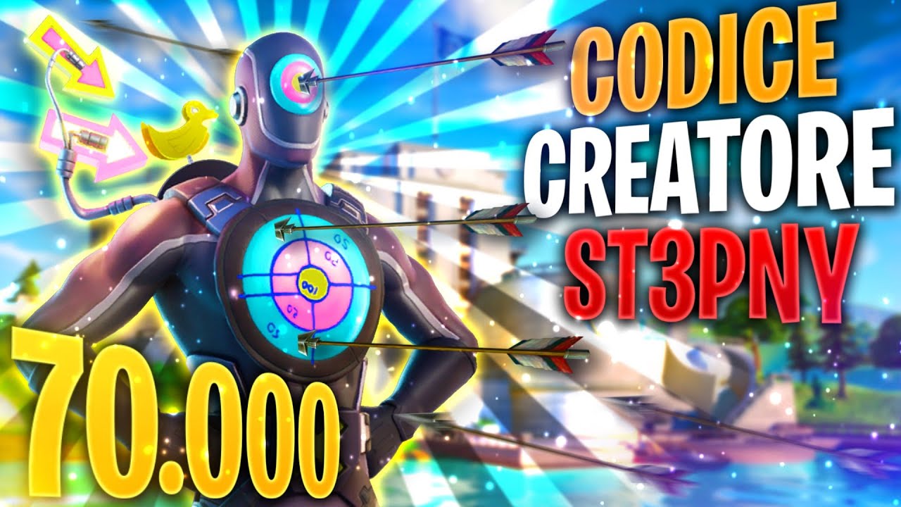 FESTEGGIO I 70.000 CODICI CREATORE ST3PNY MA SONO IL BERSAGLIO DI TUTTI SU FORTNITE !!
