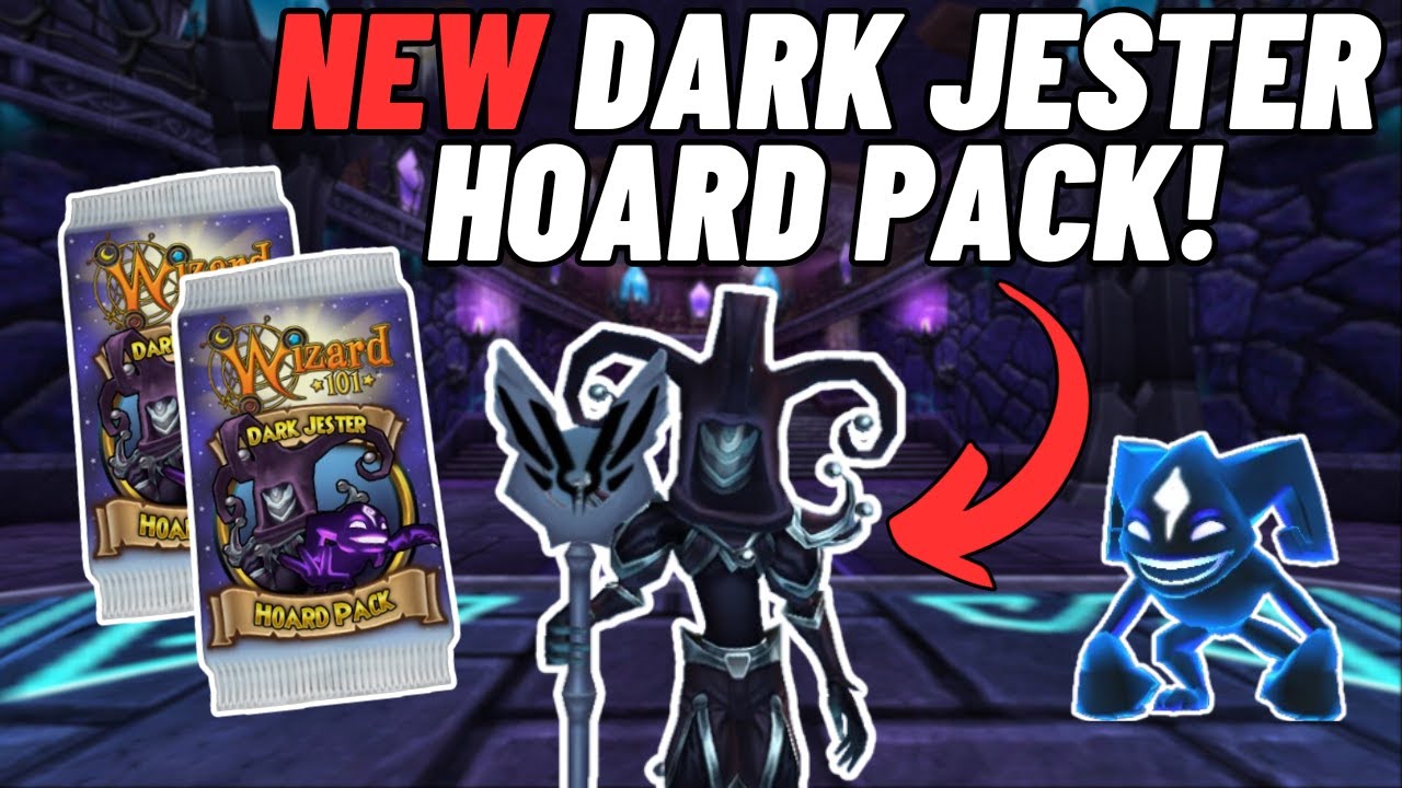 Wizard101| NEW Dark Jester Hoard Pack Opening!