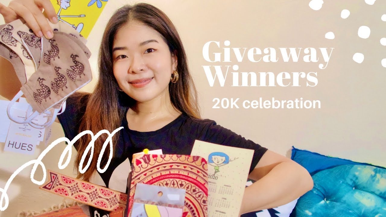 GIVEAWAY WINNERS | **wait till the end for a surprise 🎉
