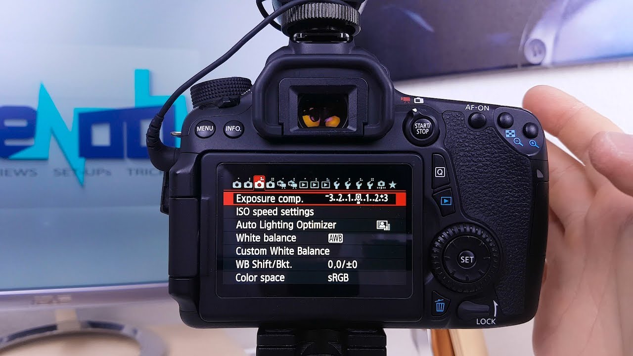 Canon 70D — НАСТРОЙКИ МЕНЮ ДЛЯ ВИДЕОБЛОГА от May Martin — Tubenoob