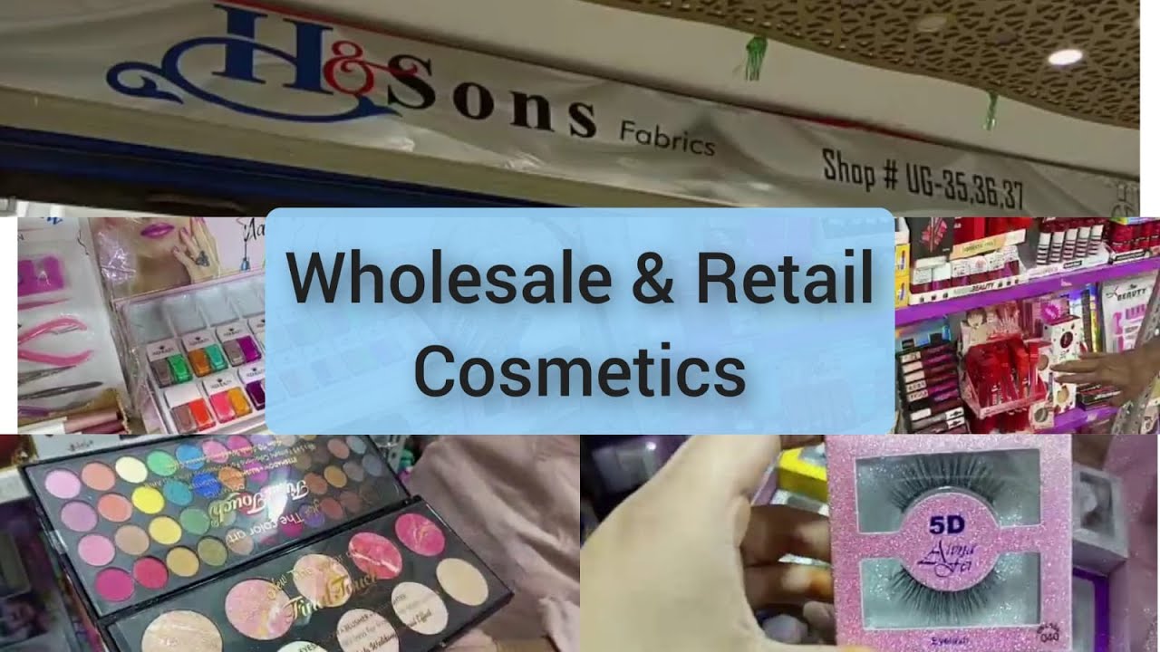 Wholesale Cosmetic shop in Karachi // Cheapest price shop // Hydri gold mark