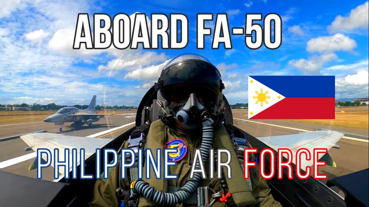 Aboard at the FA-50 Fighter Jets | Philippines