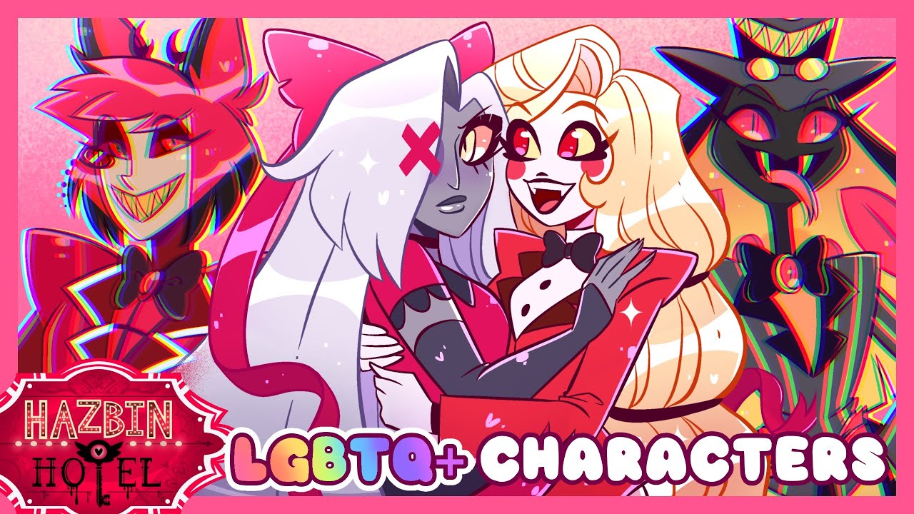 Drawing HAZBIN HOTEL LGBTQ+ Characters