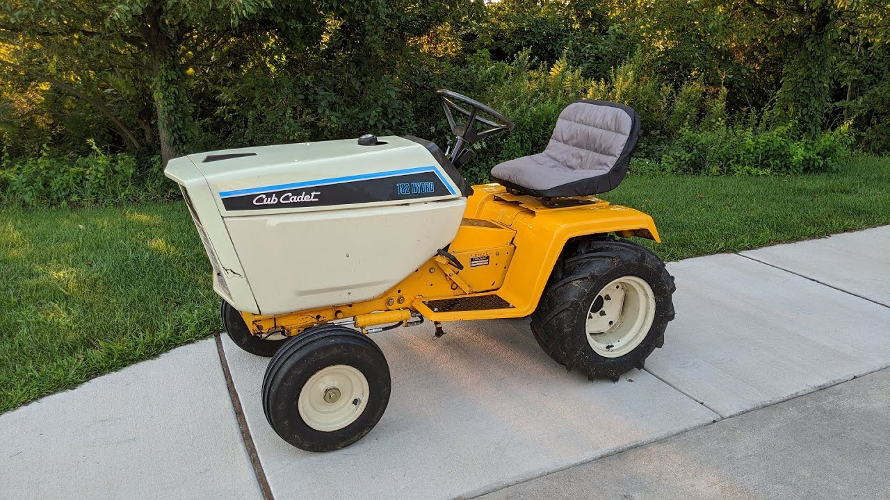 «Кастомный» Cub Cadet 782 готов! (Пока что...) — Обзор и демонстрация готового трактора