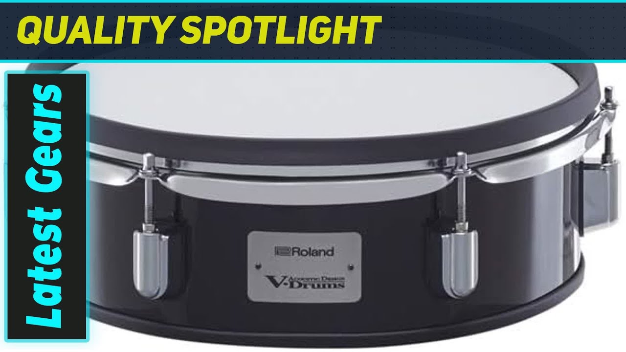 Roland PDA120LSBK: The Best Electronic Snare Pad for Drummers!