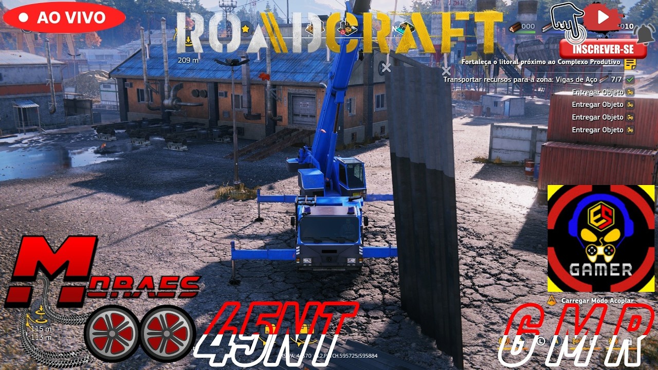 Bara para a continuação das missões no  jogo ROADCRAFT  no mp Dilúvio prt 05 no PC