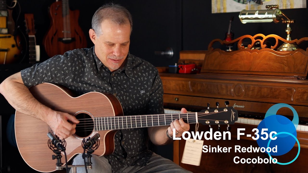 Lowden F-35c - Sinker Redwood/Cocobolo