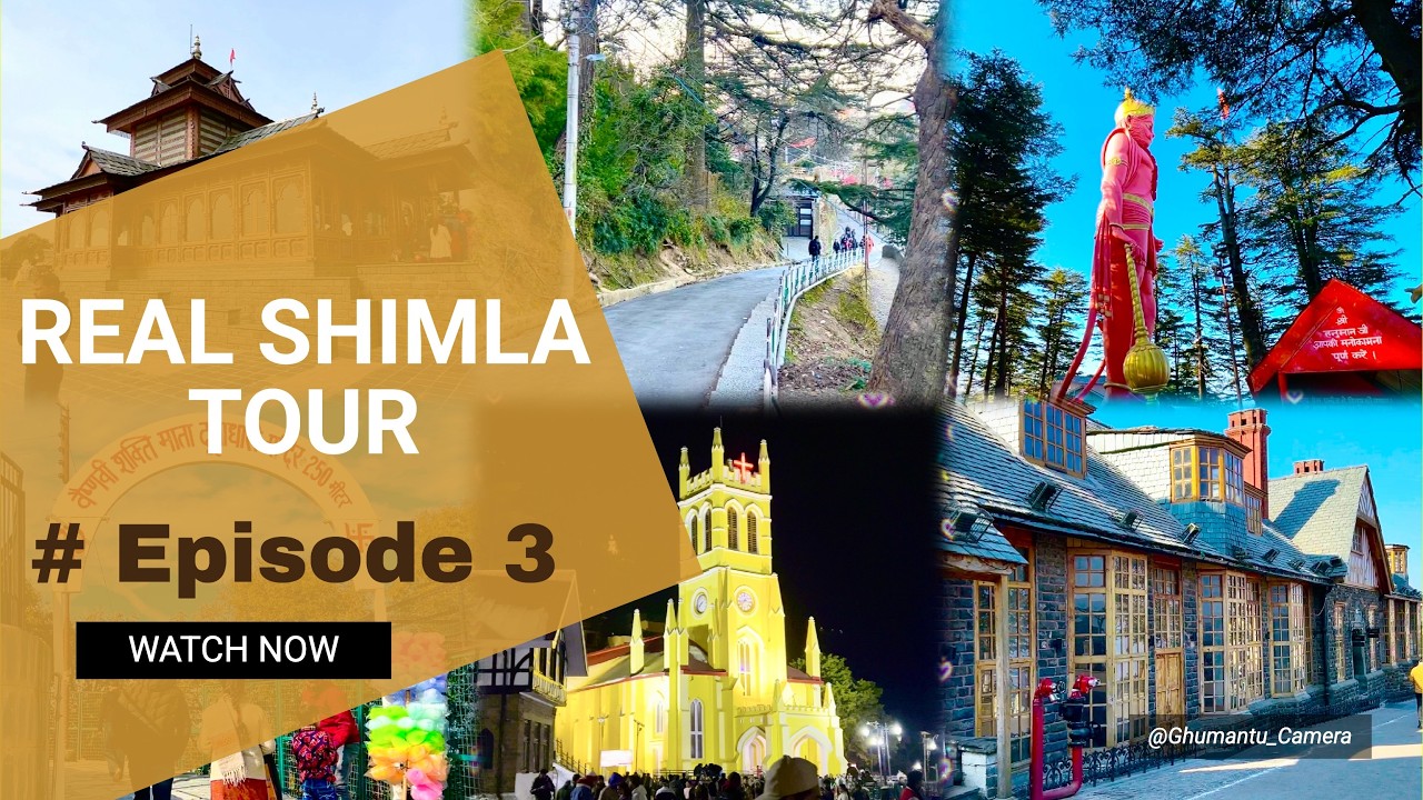 Shimla Mall Road & Jakhu Temple | Tara Devi Darshan | Himachal Trip Episode 3