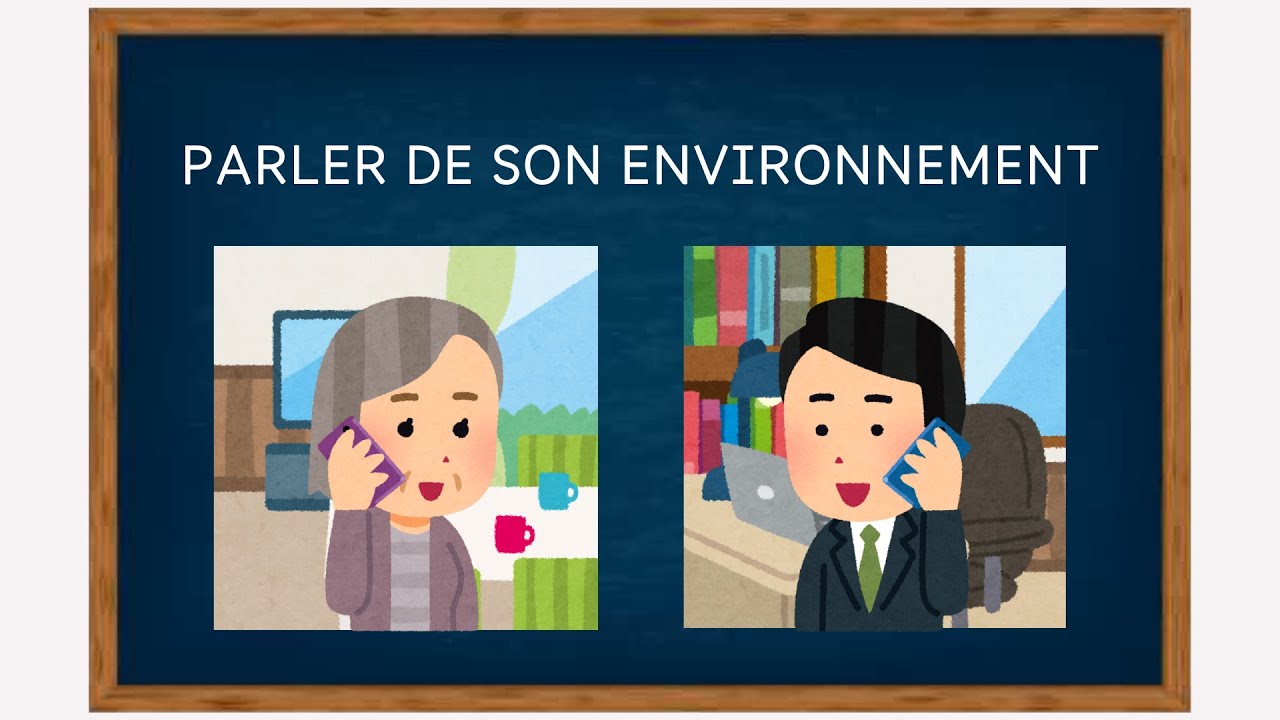 Français A1 - Leçon 3 : Parler de son environnement (adresse, famille, loisirs...) #fle