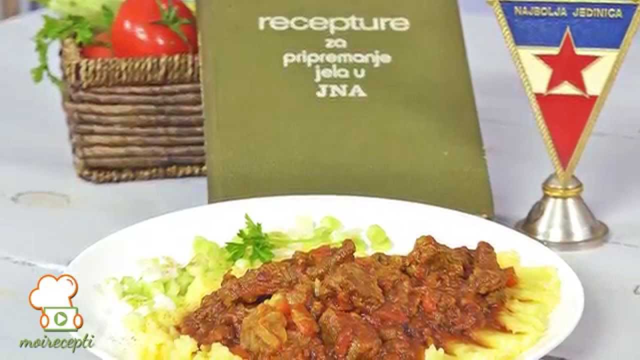 Moirecepti.mk - Гулаш од ЈНА