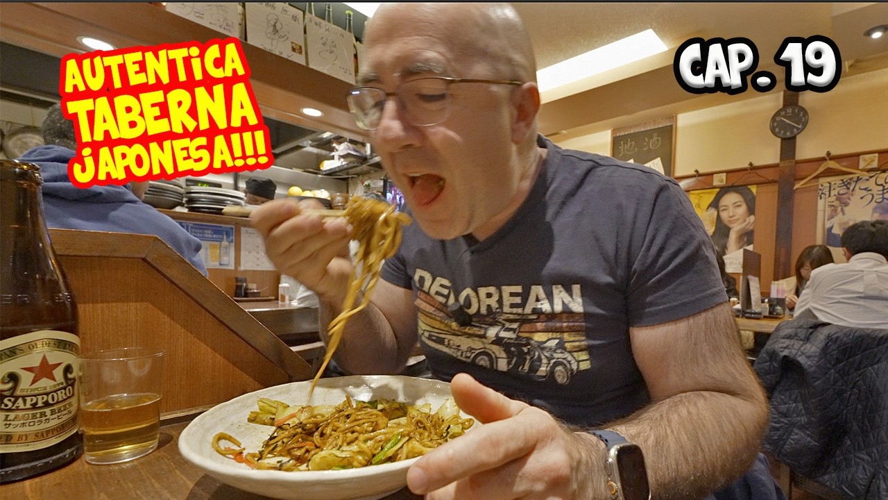 Probando una AUTÉNTICA TABERNA JAPONESA: una IZAKAYA en OSAKA