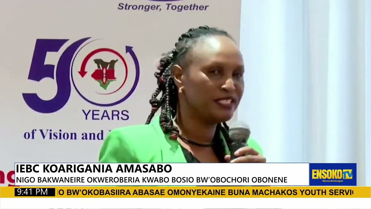 IEBC KOARIGANIA AMASABO