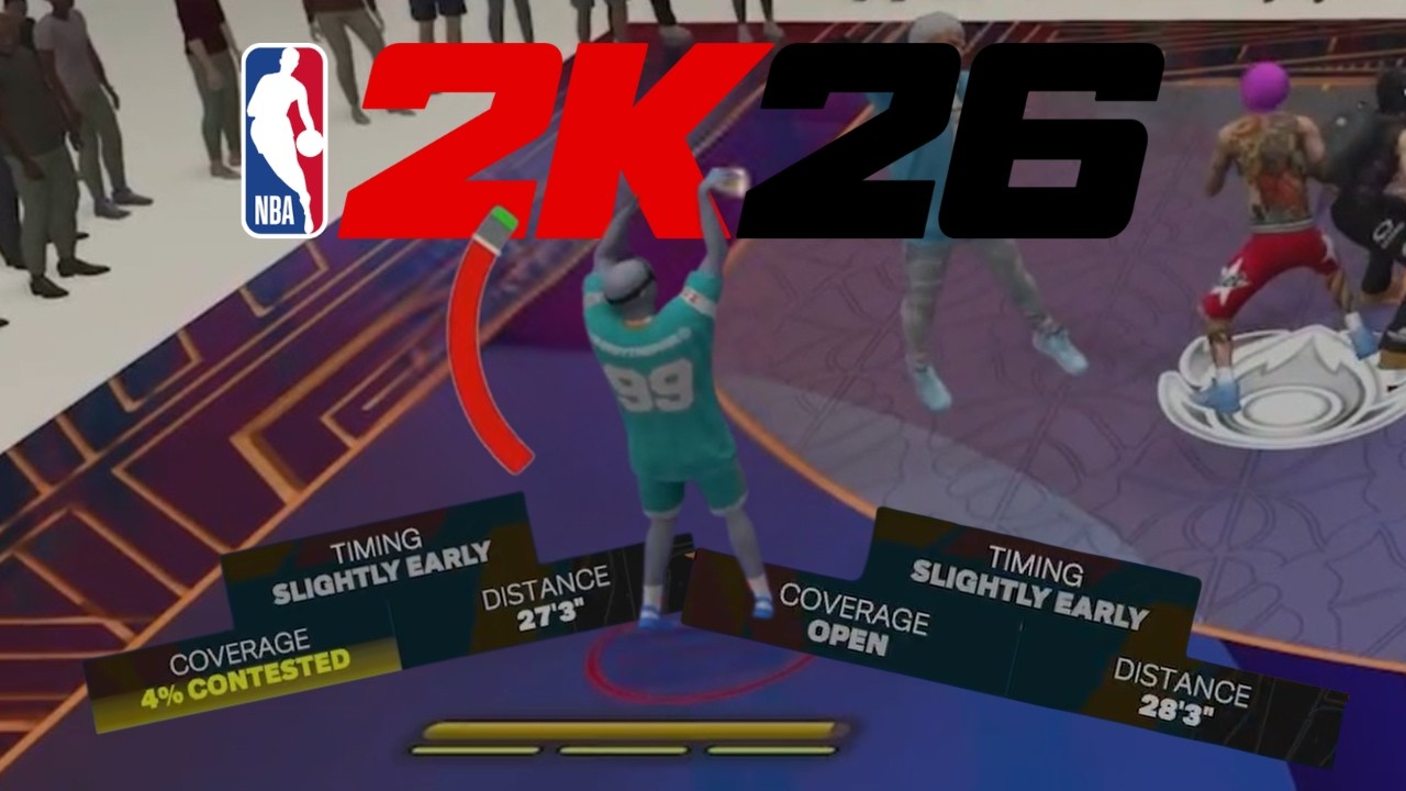 How To Make Only White Jump Shots! - NBA 2K26 Funny Moments