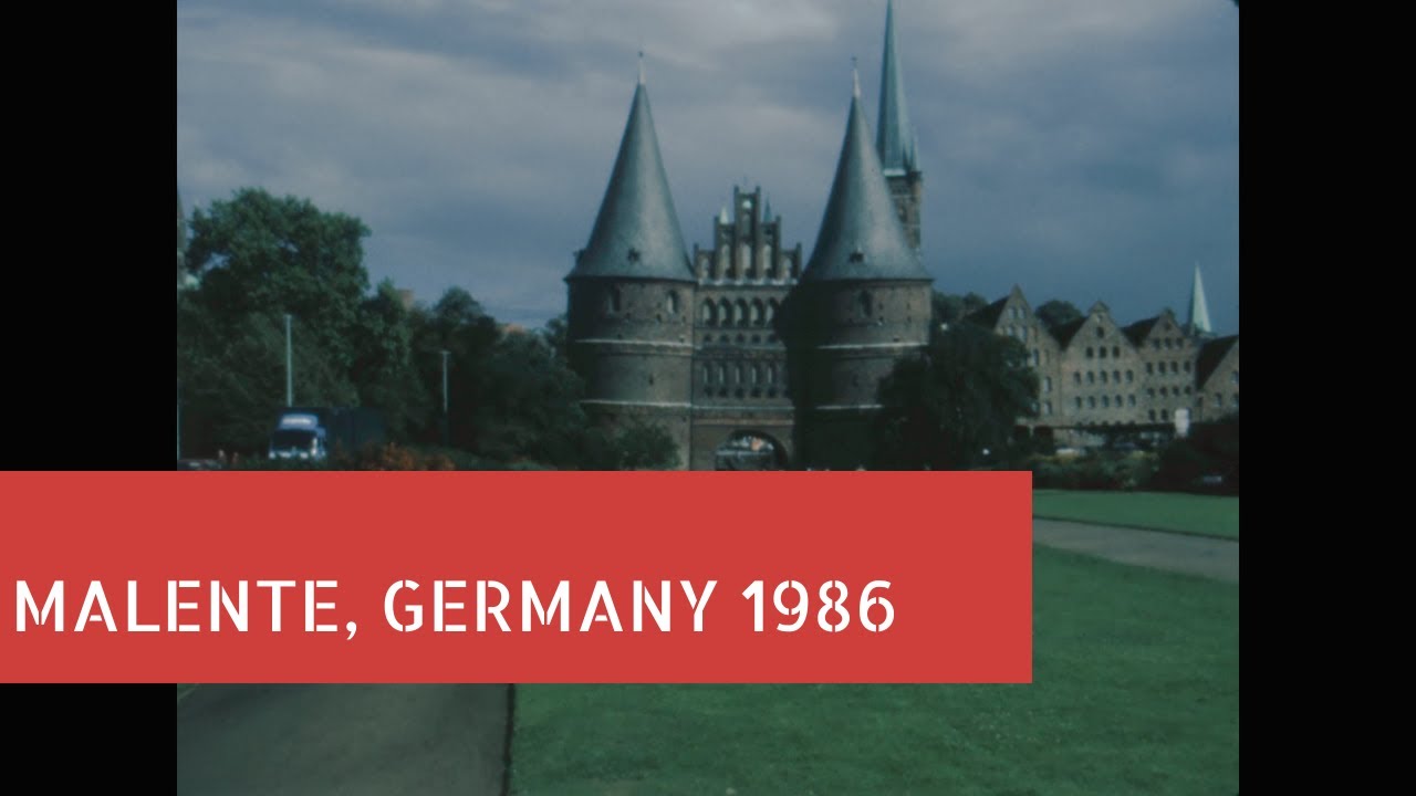 Malente, Germany 1986 Archive Footage