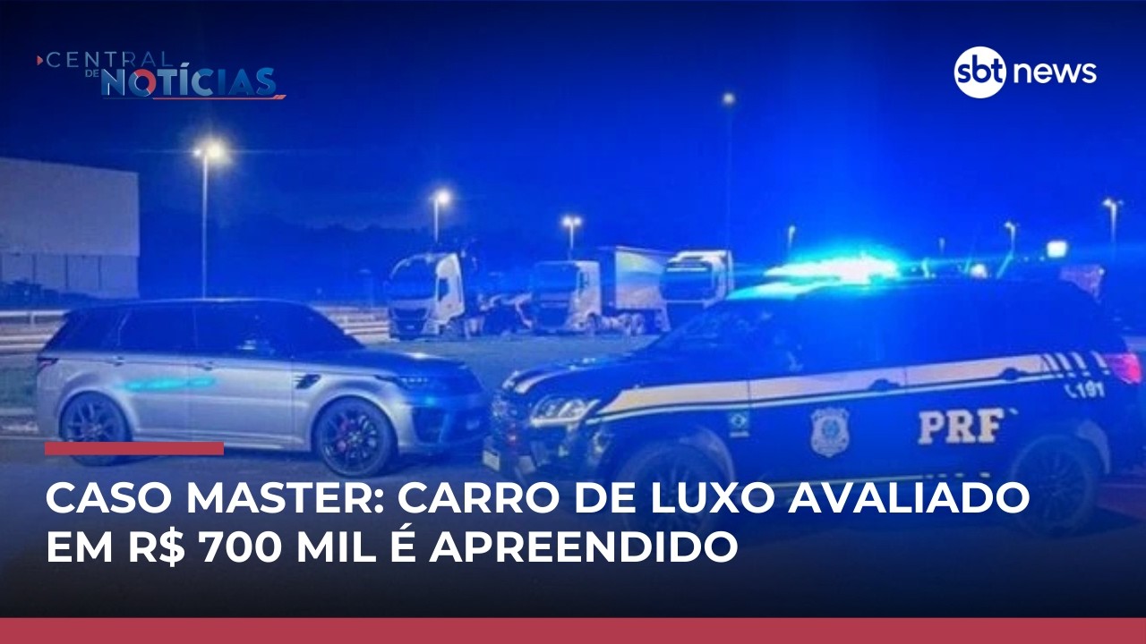 PRF apreende carro de luxo de R$ 700 mil que pertencia a 