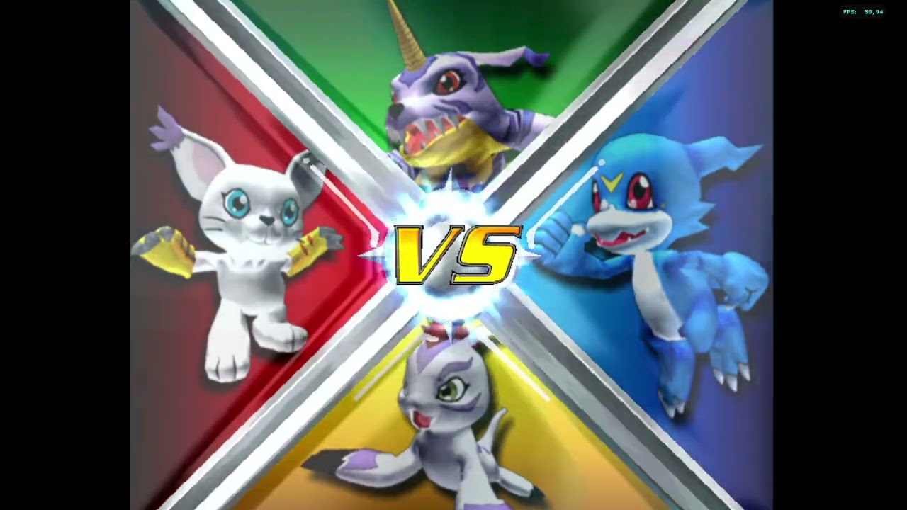 Digimon Battle Chronicle (DRA2 JP Version)- SinglePlayer Mode - Tailmon Gameplay