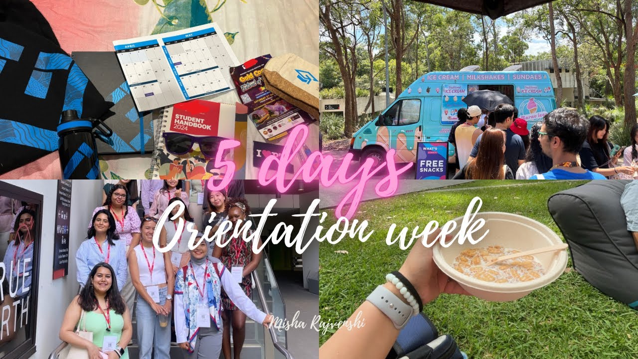 O-Week in my university 💛 | #australia  #goldcoast  #orientationsession | Misha Rajvenshi